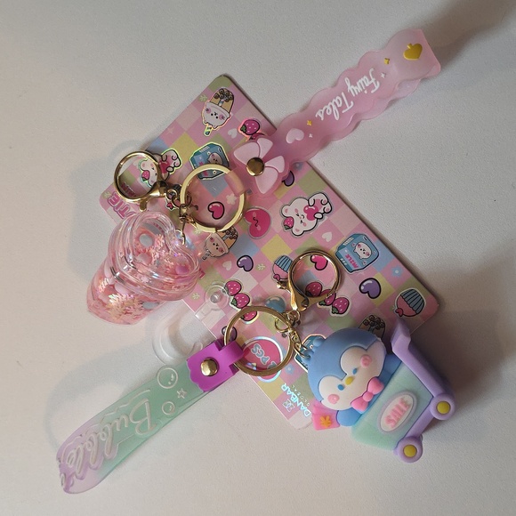 Kawaii Cutie Keychain Set - 2 Pack - Picture 8 of 8